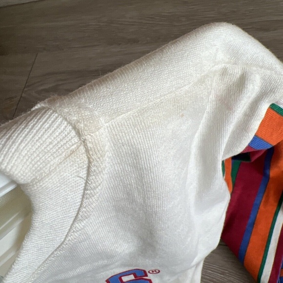 VTG Baby Guess 90s Striped AOP Jeans Denim and Shirt Set RARE NEW OLD STOCK Sz 7 - Picture 10 of 16